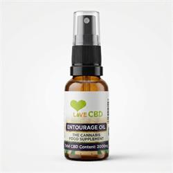 Love CBD Love CBD 2000mg Entourage Oil