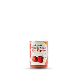 Cooks and Co Cooks & Co Sweet Red Peppers 390g