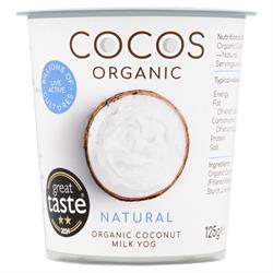 Cocos Cocos Organic Live Coconut Yog Natural 125g