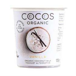 Cocos Cocos Organic Live Coconut Yog Vanilla 125g