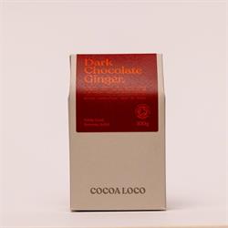Cocoa Loco Cocoa Loco Organic Dark Chocolate Ginger 100g