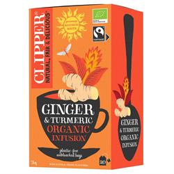 Clipper Clipper Ginger & Turmeric 20 bags