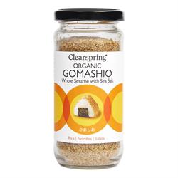 Clearspring Organic Gomashio - Whole Sesame with Sea Salt