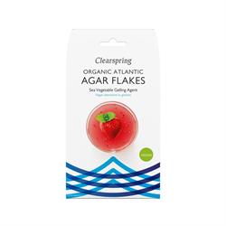 Clearspring Organic Atlantic Agar Flakes - Gelling Agent 30g