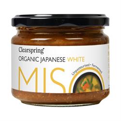 Clearspring Organic Japanese White Miso Jar (unpasteurised) 270g