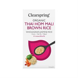 Clearspring Organic Thai Hom Mali Brown Jasmine Rice 500g