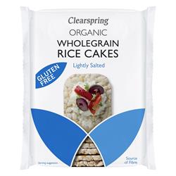 Clearspring Org Wholegrain Thin Rice Cakes 130g