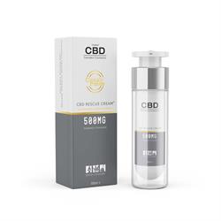 CBD by British Cannabis CBD Rescue Cream 500mg 50ml