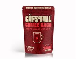 Cups Full Cups Fill Power Coffee Bags - 10 coffee bags per pouch