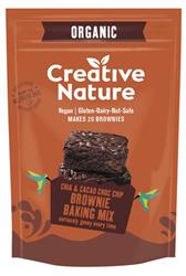 Creative Nature Organic Chia and Cacao Brownie Mix 400g