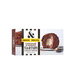 Crosta Mollica Tartufi Gelato Chocolate & Hazelnut 2 x 104g
