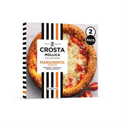 Crosta Mollica Margherita 2-Pack Mini Pizza 2 x 211g