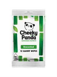 Cheeky Panda Biodegradable Bamboo Handy Wipes 12 Wipes