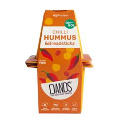 DANDS Fresh Chilli Hummus & Sticks Snack 110g