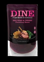 DINE in with Atkins and Potts DINE Red Wine & Cherry Finishing Sauce 350g