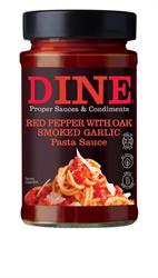 DINE in with Atkins and Potts DINE Red Pepper & Oak Smoked Garlic Pasta Sauce 350g