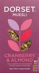 Dorset Cereal Dorset Cereal Muesli Cranberry & Almond 500g