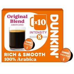 Dunkin Dunkin Dolce Gusto Capsules Original Blend 10 capsules