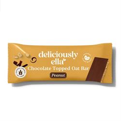 Deliciously Ella Deliciously Ella Peanut Chocolate Topped Oat Bar 50g