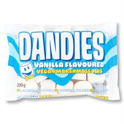 Dandies Dandies Vegan Vanilla Marshmallows. Regular 200g