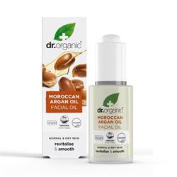 Dr Organic Moroccan Argan Oil Facial Oil 30ml