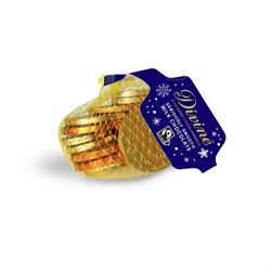 Divine Chocolate Fairtrade Milk Choc Coins 65g