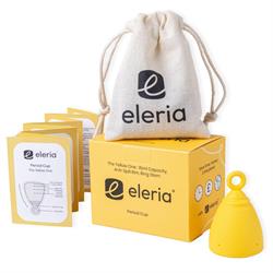 ELERIA Eleria Yellow Period Cup 20ml medical grade silicone