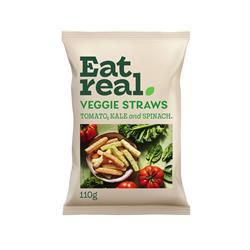 Eat Real Eat Real Kale Tomato Spinach Veg Straws 110g