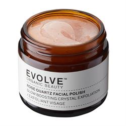 Evolve Organic Beauty Rose Quartz Facial Polish 60ml