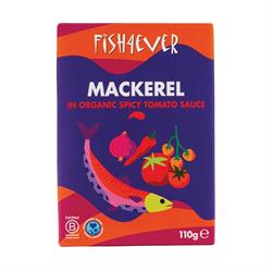 Fish4Ever Mackerel Fillets in Spicy Tomato Sauce 110g