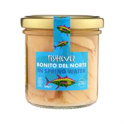 Fish4Ever Fish4Ever Bonito del Norte (White) Tuna Steaks in Spring Water 150g