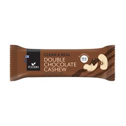 Foodin Clean & Real Protein Bar Double Chocolate Cashew 55G