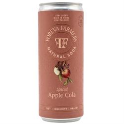 Foreva Farmers FOREVA FARMERS. SPICED APPLE COLA PREBIOTIC SODA. 250ML.