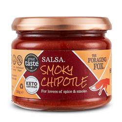 The Foraging Fox FREE The Foraging Fox Keto Certified Smoky Chipotle Salsa 295g