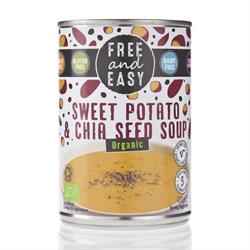 Free & Easy Free & Easy Organic Sweet Potato & Chia Seed Soup 400g