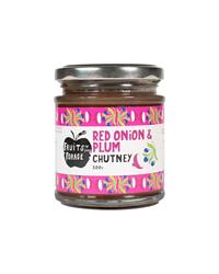 Fruits of the Forage Red Onion and British Plum Chutney 200g