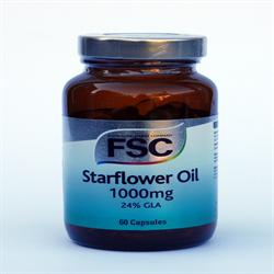 FSC Starflower Oil 1000mg 60 Capsules