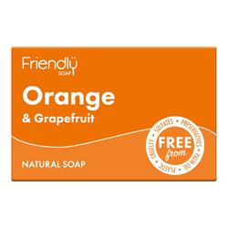 Friendly Soap Orange & Grapefruit Soap 95g
