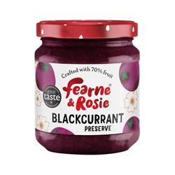 Fearne and Rosie Fearne & Rosie Blackcurrant Jam 70% Fruit 310g