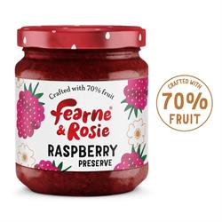 Fearne and Rosie Fearne & Rosie Raspberry Jam 70% Fruit 310g
