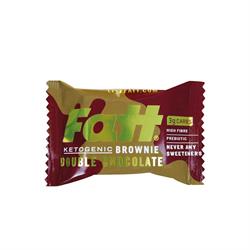 Fattbar Double Chocolate Keto Brownie 40g