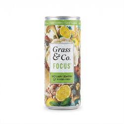 Grass and Co Liquid FOCUS Elderflower Lemon & Lion's Mane Nootropic 250ml