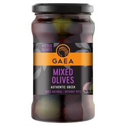 Gaea GAEA Pitted Mixed Olives 290g