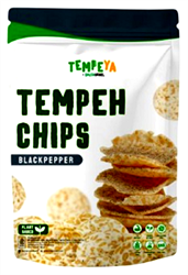 Green Rebel Crunchy Black Pepper Tempeh Chips 80g