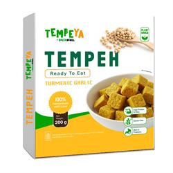 Green Rebel Plant-based Turmeric Garlic Tempeh Ready to Eat 200g