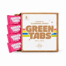 The Green Co Glass Spray GreenTabs Refills 8 tablets