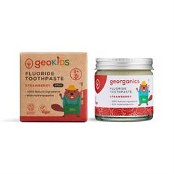 Georganics Fluoride Toothpaste for Kids Strawberry