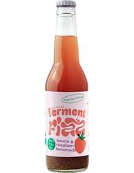Ferment Fizz Ferment Fizz Lemon Raspberry Fermented Prebiotic Lemonade 330ml