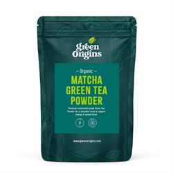 Green Origins Organic Vegan Matcha Green Tea Powder (Ceremonial) 30g