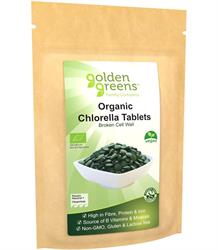 Greens Organic Organic Chlorella 120 Tablets